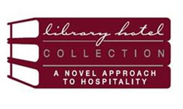 LIBRARY HOTEL COLLECTION A NOVEL APPROACH TO HOSPITALITY logo