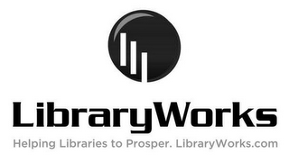 LIBRARYWORKS HELPING LIBRARIES TO PROSPER. LIBRARYWORKS.COM logo