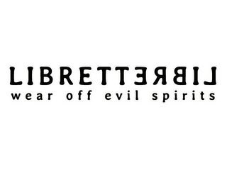 LIBRETT WEAR OFF EVIL SPIRITS logo