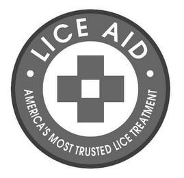 LICE AID AMERICA'S MOST TRUSTED LICE TREATMENT logo