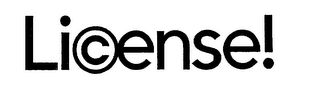 LICENSE! logo