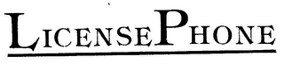 LICENSE PHONE logo