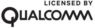 LICENSED BY QUALCOMM logo
