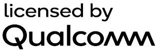 LICENSED BY QUALCOMM logo