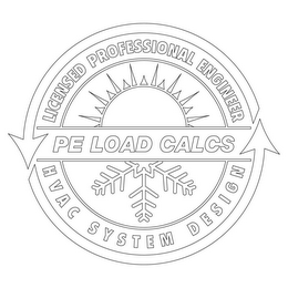 LICENSED PROFESSIONAL ENGINEER PE LOAD CALCS HVAC SYSTEM DESIGN logo