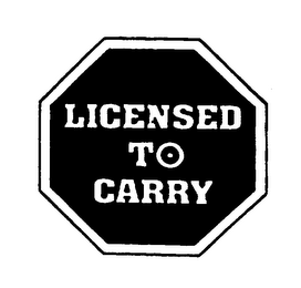 LICENSED TO CARRY logo