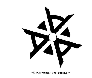 "LICENSED TO CHILL" logo