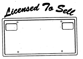 LICENSED TO SELL logo