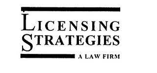 LICENSING STRATEGIES A LAW FIRM logo