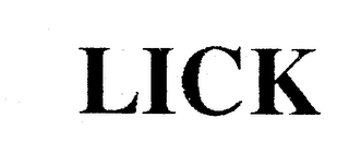LICK logo