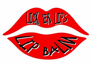 LICK ER LIPS LIP BALM logo