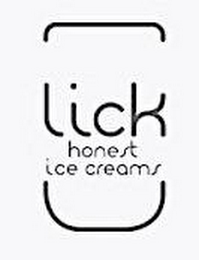 LICK HONEST ICE CREAMS logo