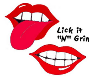 LICK IT "N" GRIN logo