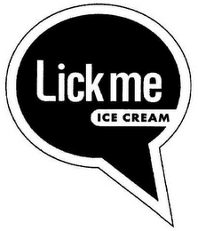 LICK ME ICE CREAM logo