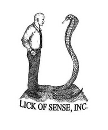 LICK OF SENSE, INC. logo