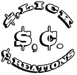 $,LICK ¢.REATIONS $, ¢. logo