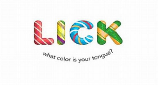LICK WHAT COLOR IS YOUR TONGUE? logo