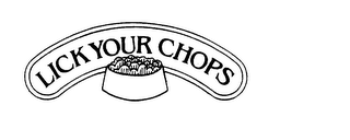 LICK YOUR CHOPS logo