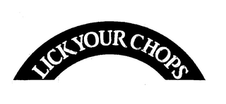 LICK YOUR CHOPS logo