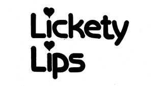 LICKETY LIPS logo
