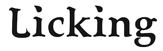LICKING logo