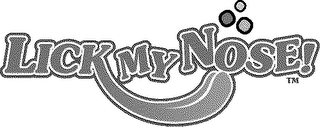 LICKMYNOSE! logo