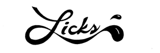 LICKS logo