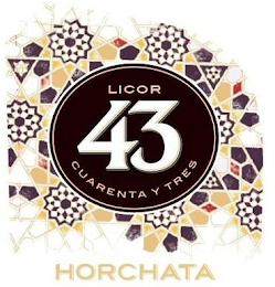 LICOR 43 CUARENTA Y TRES HORCHATA logo