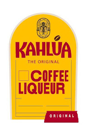 LICOR DE CAFE ESTD KAHLÚA KAHLÚA THE ORIGINAL COFFEE LIQUEUR ORIGINAL logo