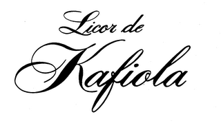 LICOR DE KAFIOLA logo