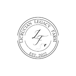 LICRUCIAN LEGACY FARM LF EST. 2022 logo