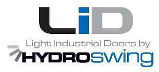 LID LIGHT INDUSTRIAL DOORS BY HYDROSWING logo