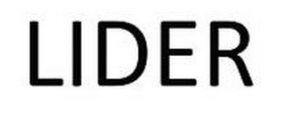 LIDER logo