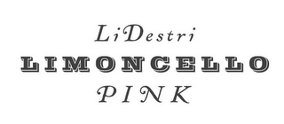 LIDESTRI LIMONCELLO PINK logo