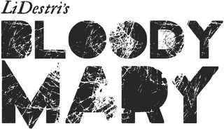LIDESTRI'S BLOODY MARY logo