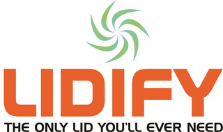 LIDIFY THE ONLY LID YOU'LL EVER NEED logo