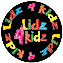 LIDZ 4 KIDZ LIDZ 4 KIDZ LIDZ 4 KIDZ logo