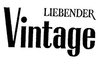 LIEBENDER VINTAGE logo