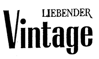 LIEBENDER VINTAGE logo