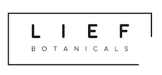 LIEF BOTANICALS logo