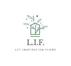 L.I.F. LET INSPIRATION FLOWE logo