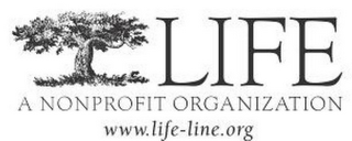 LIFE A NONPROFIT ORGANIZATION WWW.LIFE-LINE.ORG logo