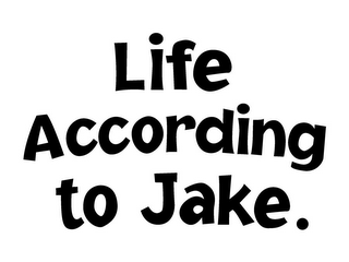 LIFE ACCORDING TO JAKE. logo