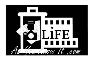 LIFE AS YOU KNOW IT .COM logo