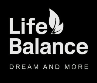 LIFE BALANCE DREAM AND MORE logo