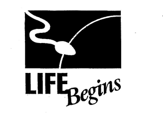 LIFE BEGINS logo