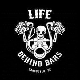 LIFE BEHIND BARS VANCOUVER BC logo