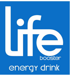 LIFE BOOSTER ENERGY DRINK logo