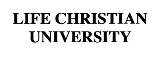 LIFE CHRISTIAN UNIVERSITY logo