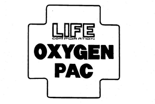 LIFE CORPORATION OXYGEN PAC logo
